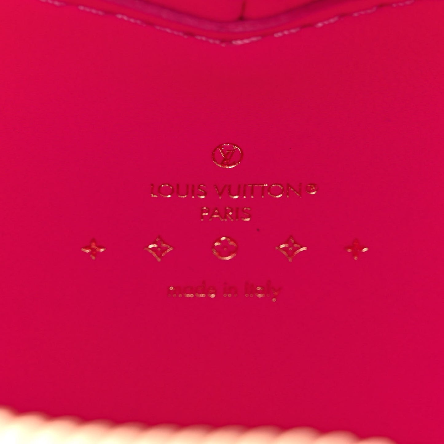Vernis Keep My Heart Chain Bag Neon Pink