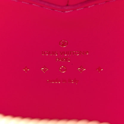 Louis Vuitton Vernis Keep My Heart Chain Bag Neon Pink 6 of 9
