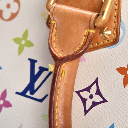 Louis Vuitton Monogram Multicolor Alma White 9 of 13