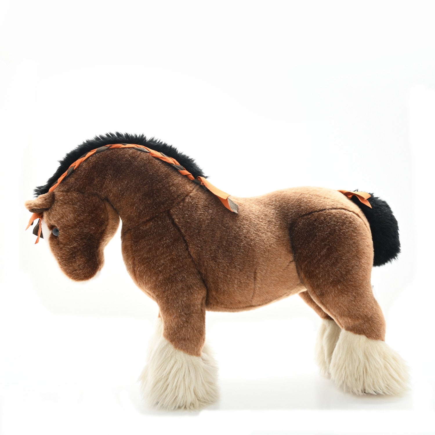 Hermes Fabric Large Hermy The Horse Plush Toy 3 of 8