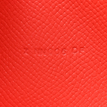 Hermes Epsom Lucky Wrist Azap Wallet Tomate 6 of 8