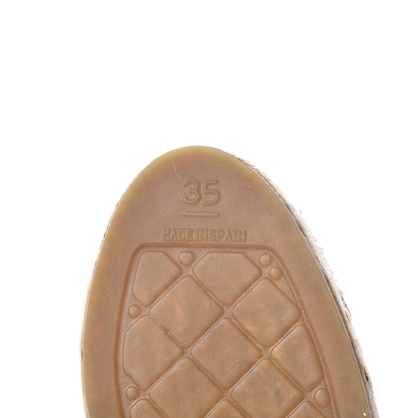 Patent Sequin CC Espadrilles 35 Black