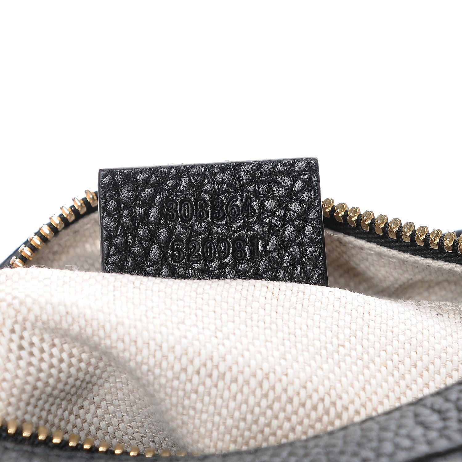 Gucci Pebbled Calfskin Small Soho Disco Bag Black 7 of 7
