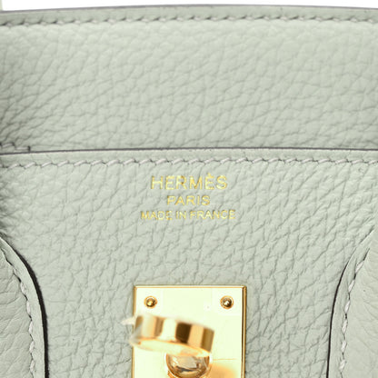 Hermes Togo Birkin 25 Gris Neve 6 of 11