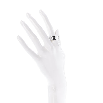 Bulgari 18K White Gold B.Zero1 Three-Band Ring 59 8.75 2 of 5