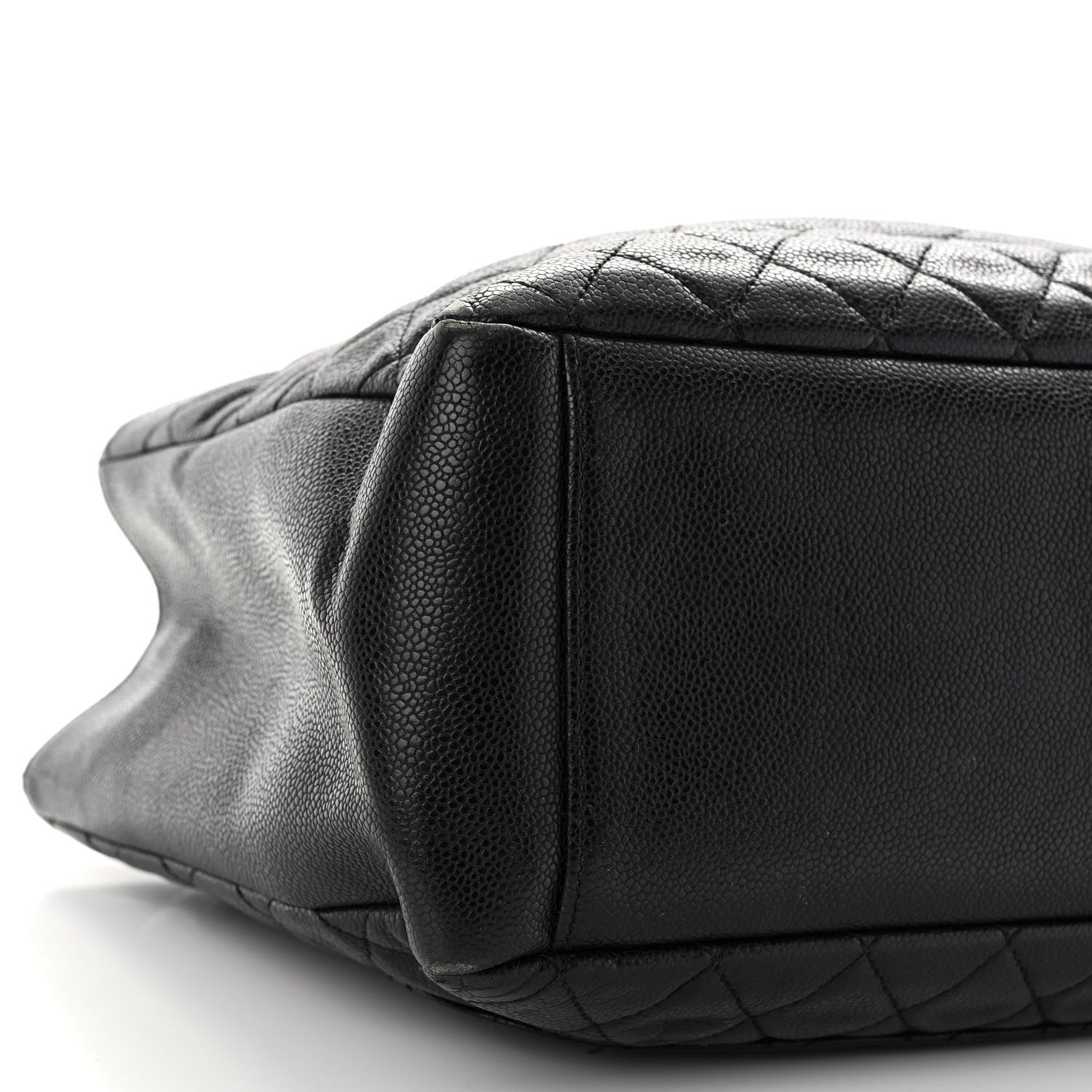 Chanel Caviar Quilted Grand Shopping Tote GST Black 10 of 13