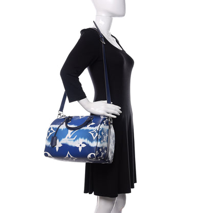 Louis Vuitton Monogram Escale Speedy Bandouliere 30 Blue 2 of 12