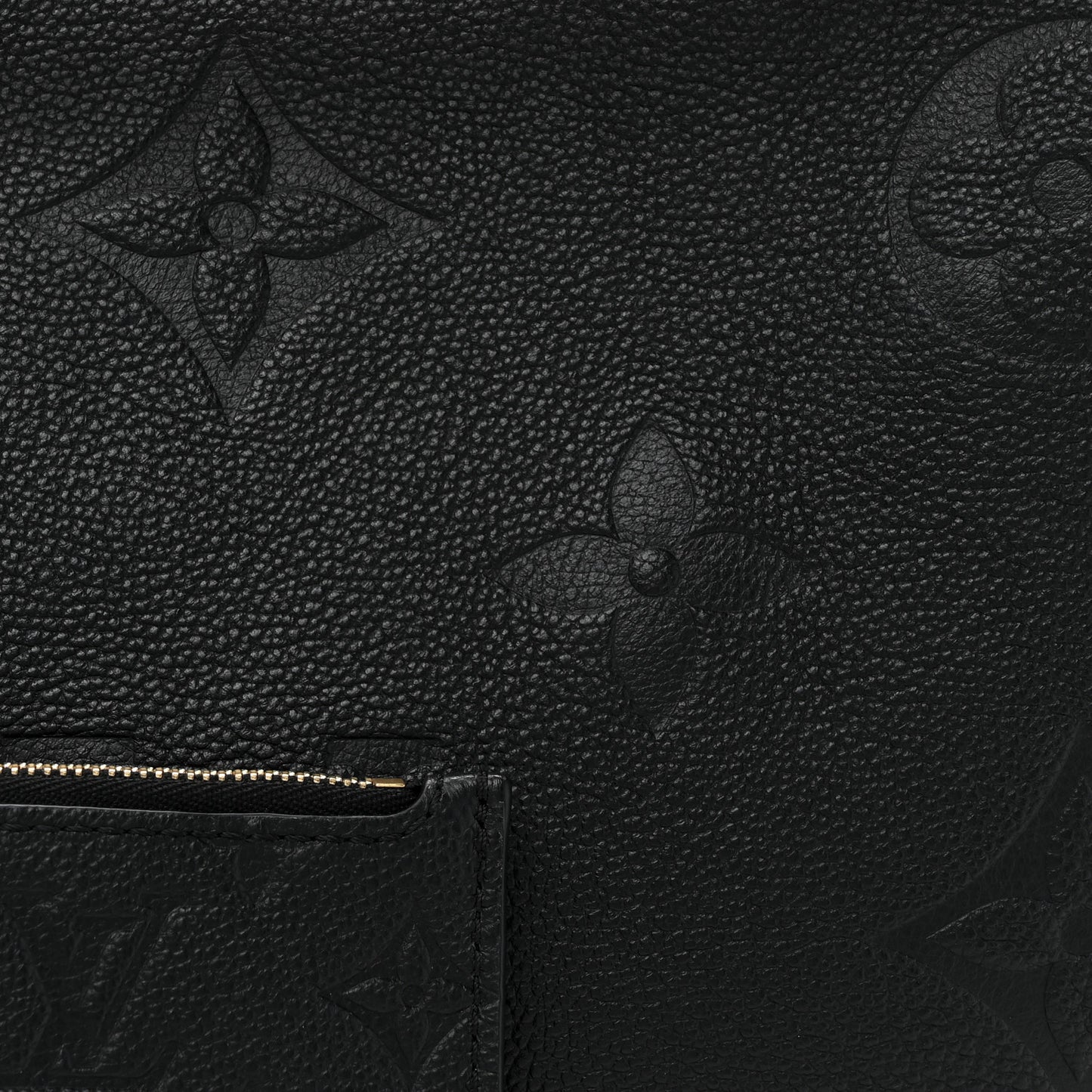 Empreinte Monogram Giant Loop Hobo Black