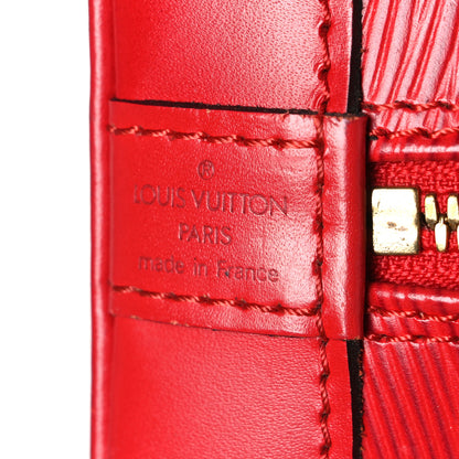 Louis Vuitton Epi Alma PM Castillan Red 5 of 10