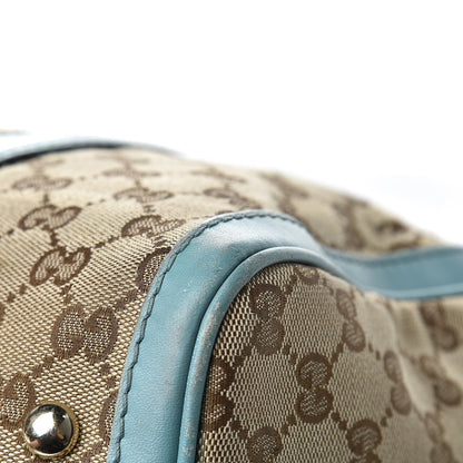 Gucci Monogram Medium Joy Boston Teal 16 of 25