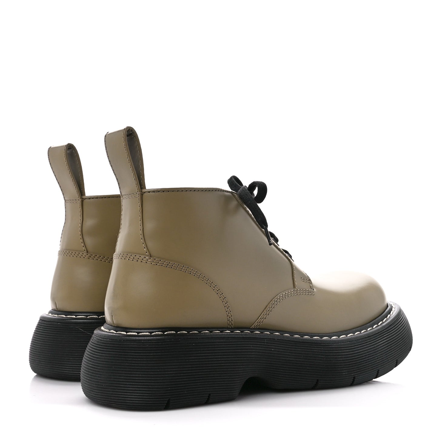 Calfskin Bounce Lace Up Ankle Boots All 40 Spice Black