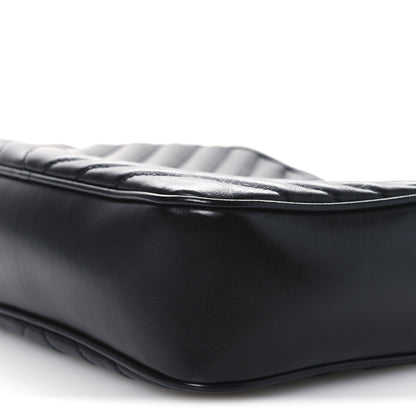 Saint Laurent Calfskin Matelasse Monogram Lou Camera Bag Black 10 of 10