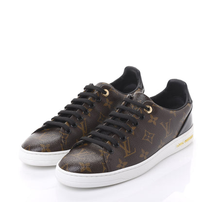 Louis Vuitton Patent Monogram Frontrow Sneakers 37.5 3 of 8