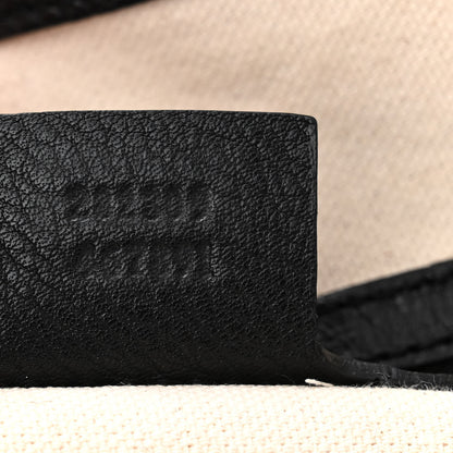 Gucci Pebbled Calfskin Medium Soho Shoulder Bag Black 7 of 10