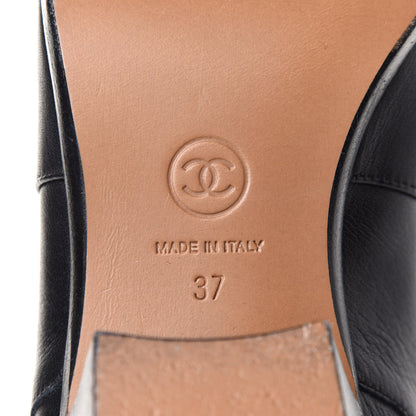 Chanel Calfskin Elastic Short Boots 37 Black 5 of 8