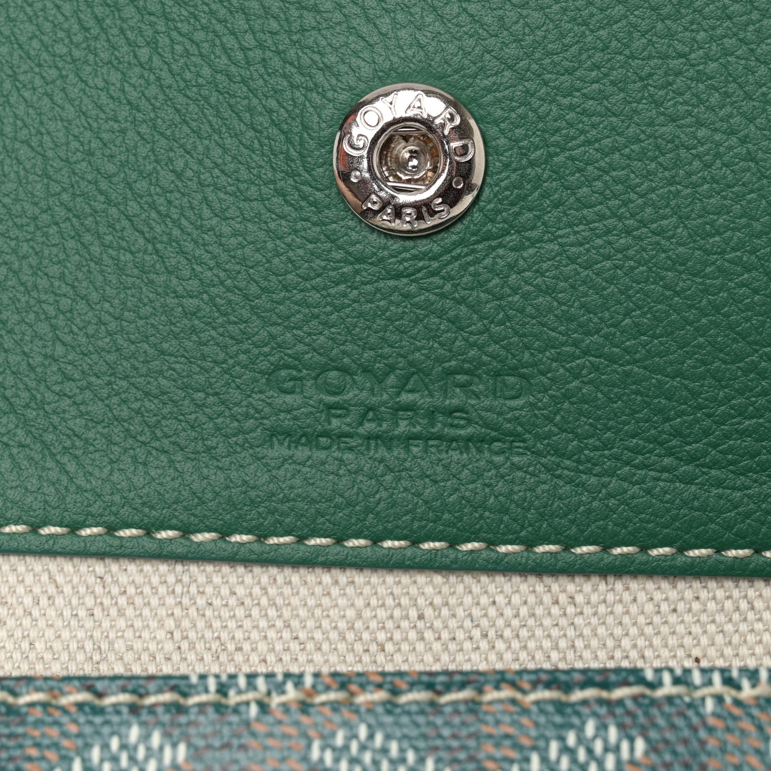 Goyard Goyardine Saint Louis GM Green 7 of 11