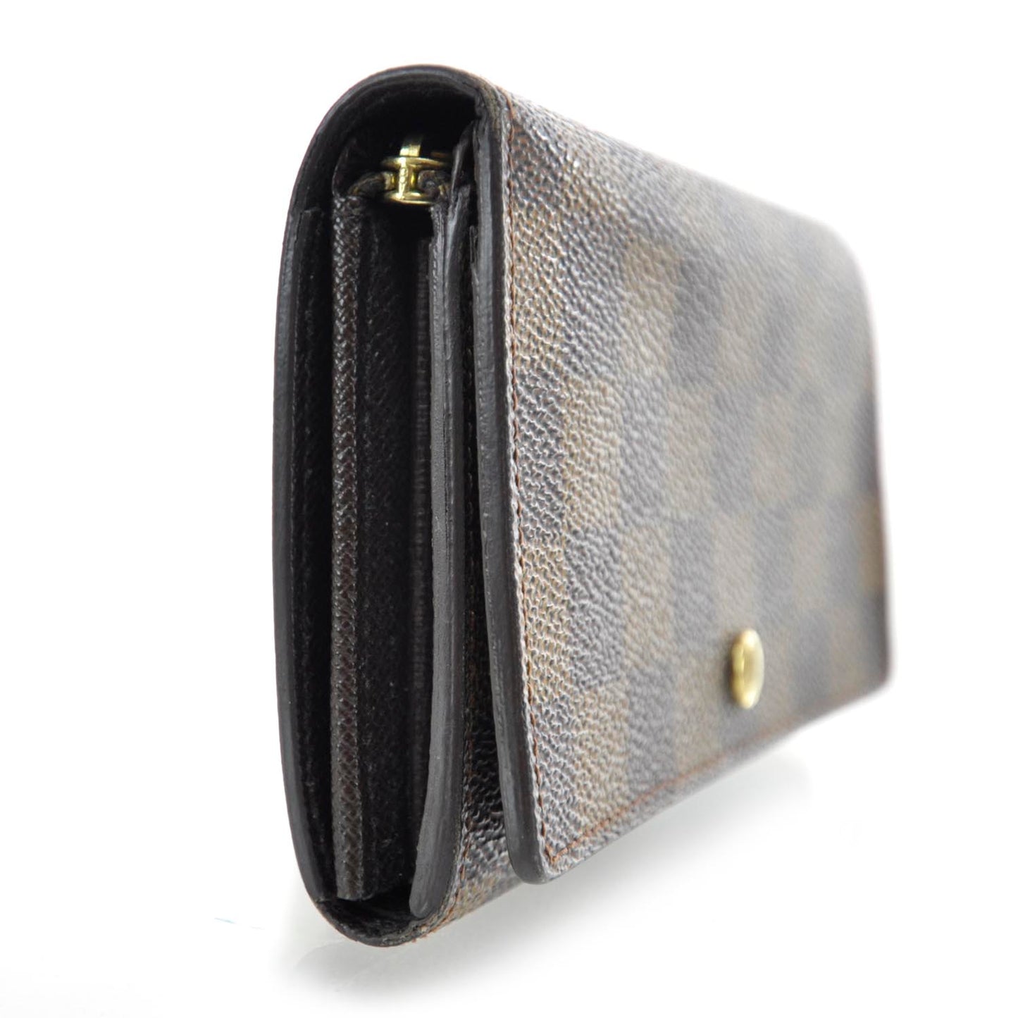 Damier Ebene Porte-Monnaie Tresor Wallet