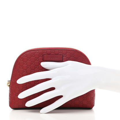 Gucci Microguccissima GG Cosmetic Case Red 2 of 8
