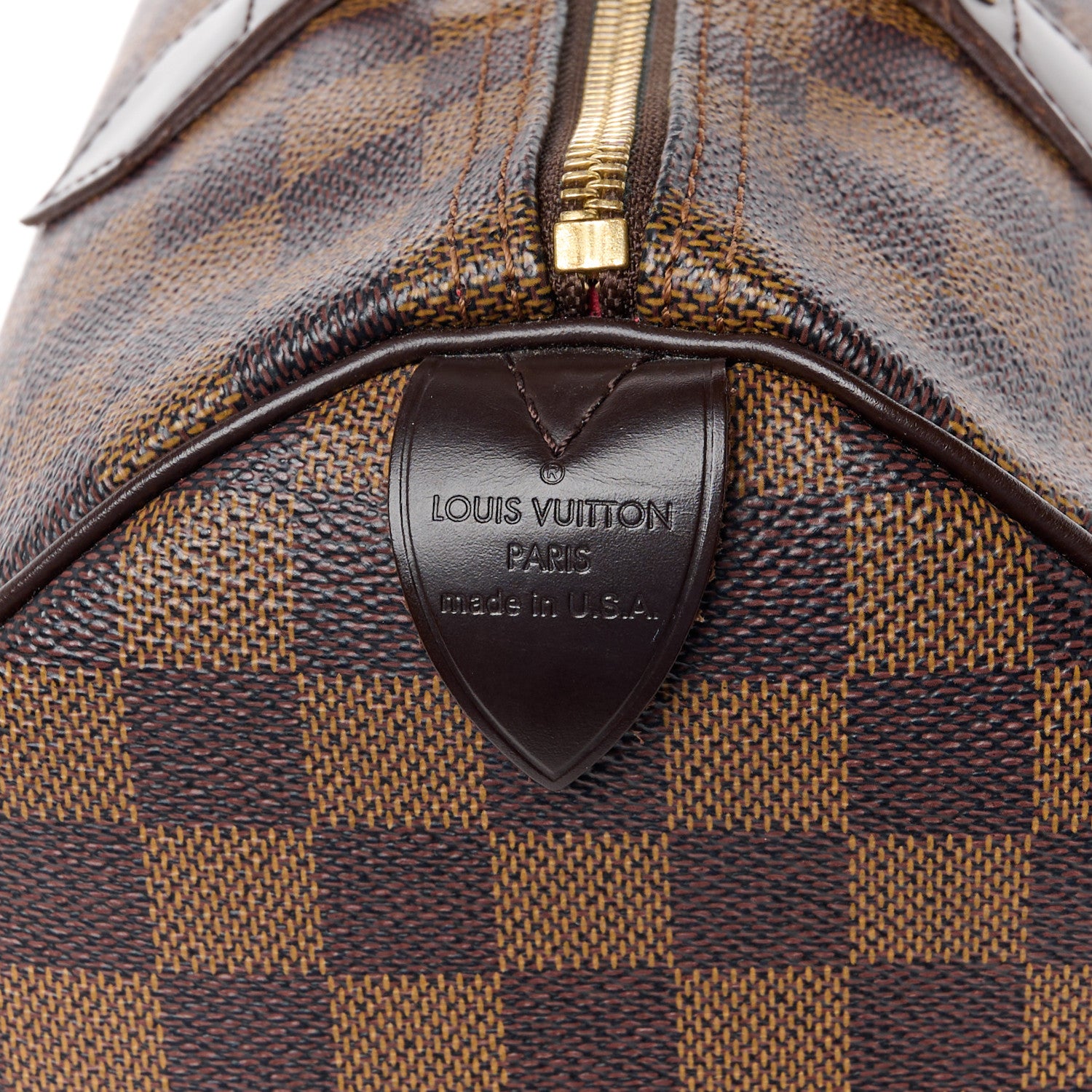 Louis Vuitton Damier Ebene Speedy 30 6 of 15