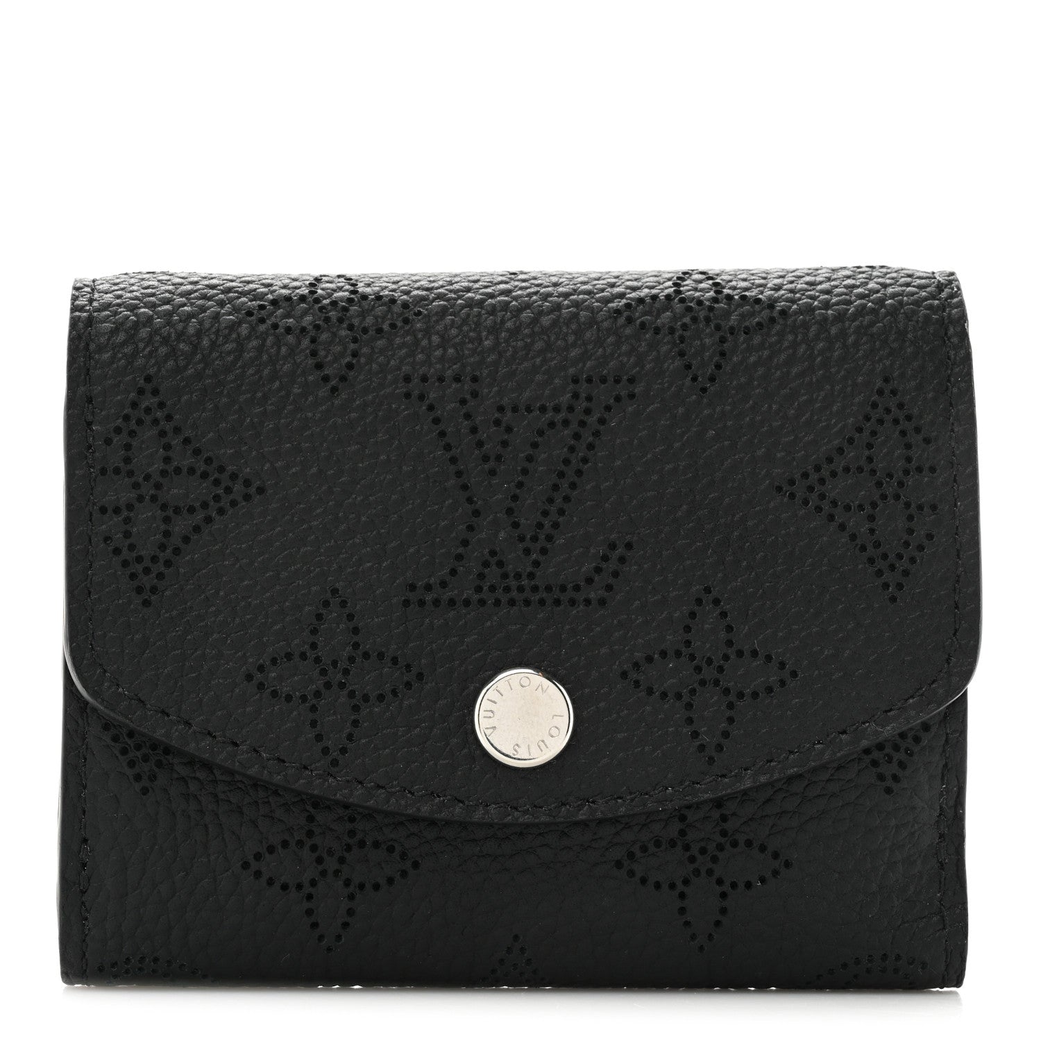 Louis Vuitton Mahina Iris Compact Wallet NM Black 1 of 13