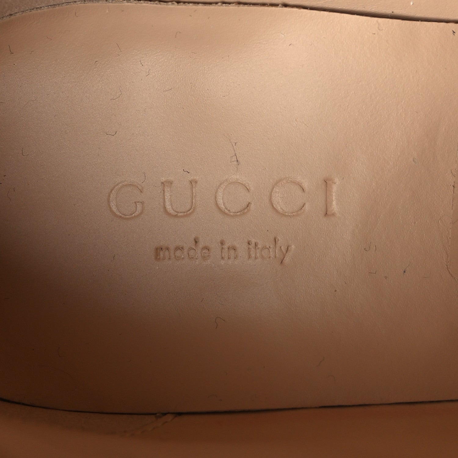 Gucci Calfskin GG Supreme Monogram Nappa Quilted Lace Up Ankle Boots 36 Mystic White Beige 9 of 9
