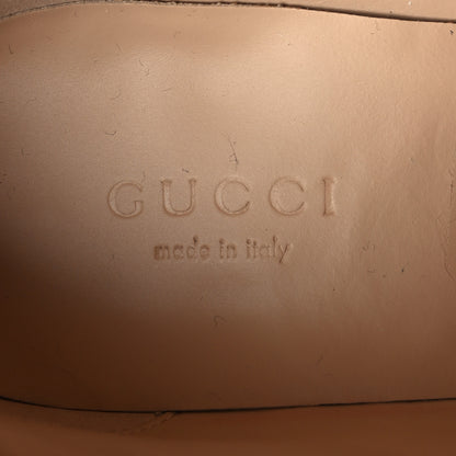 Gucci Calfskin GG Supreme Monogram Nappa Quilted Lace Up Ankle Boots 36 Mystic White Beige 9 of 9