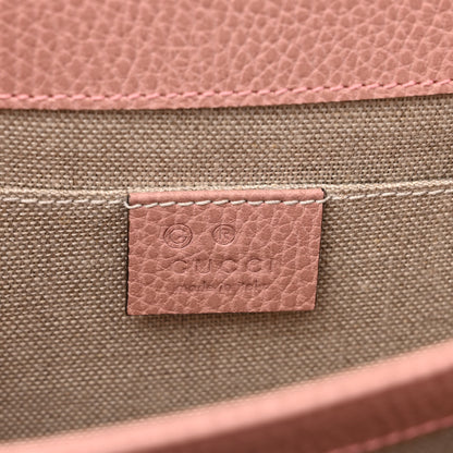 Gucci Dollar Calfskin Small Interlocking G Shoulder Bag Soft Pink 6 of 10