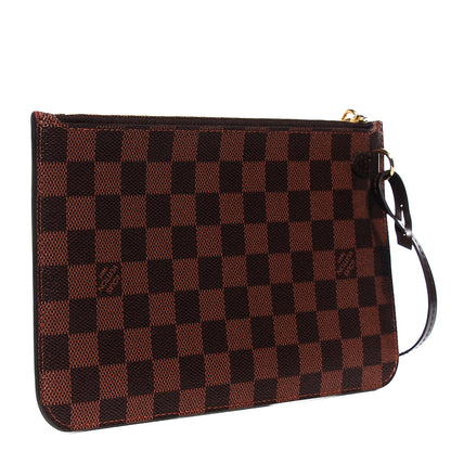 Louis Vuitton Damier Ebene Neverfull MM GM Pochette 3 of 9