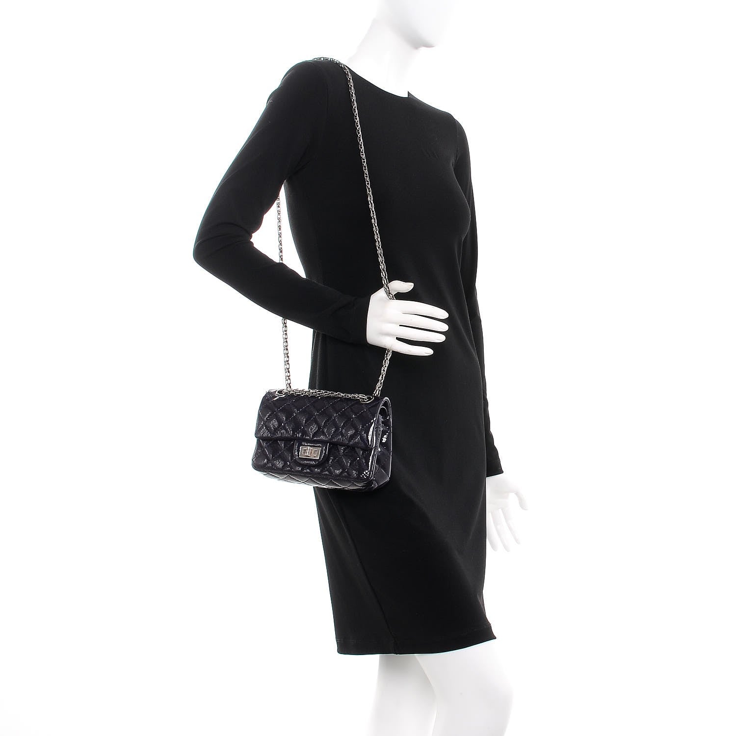 Chanel Patent 2.55 Reissue Flap 224 Purple 2 of 11