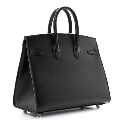 Hermes Box Birkin Sellier 25 Black 3 of 13