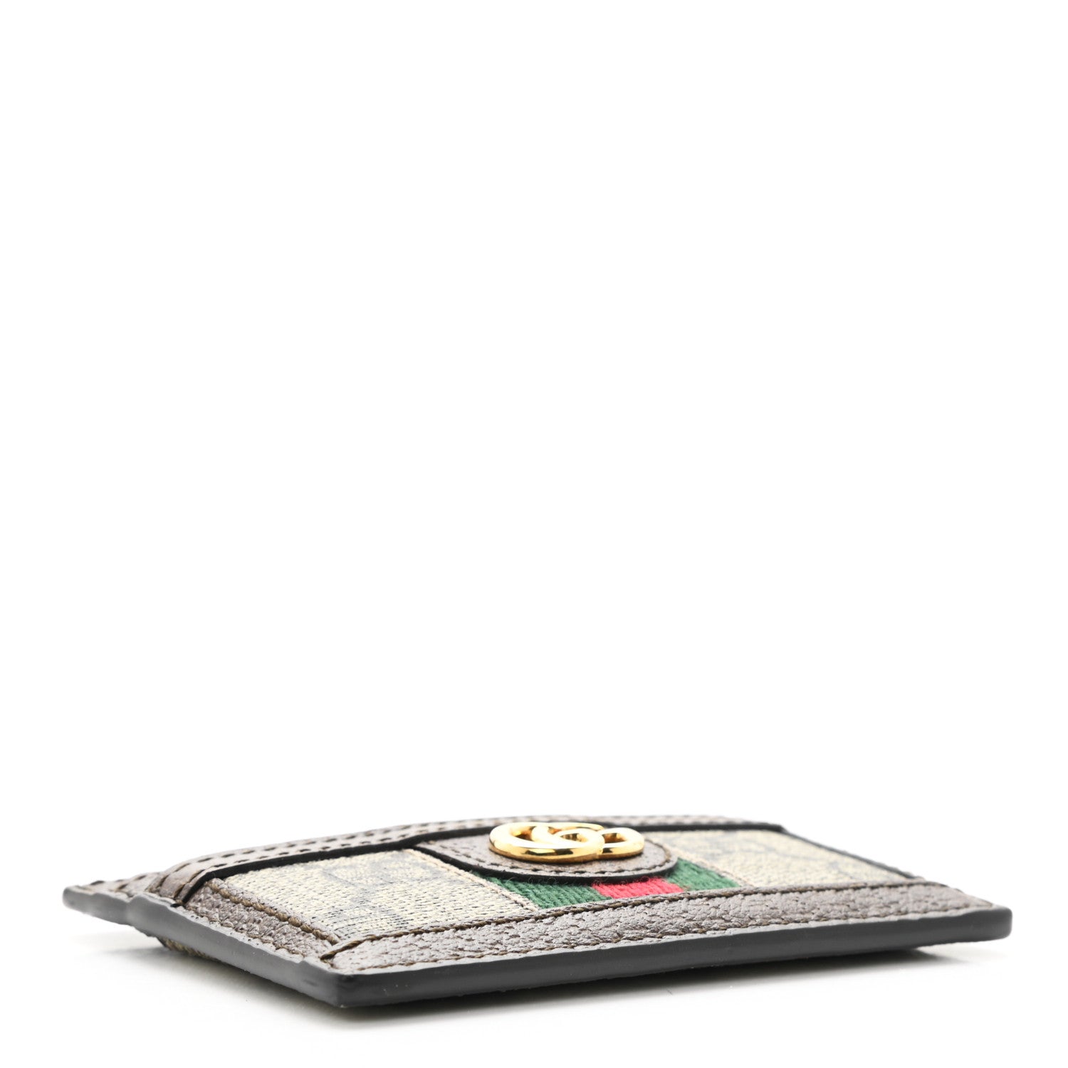 Gucci GG Supreme Monogram Ophidia Card Holder Brown 4 of 6