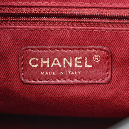 Chanel Aged Calfskin Quilted Medium Pondichery Flap Black 8 of 14