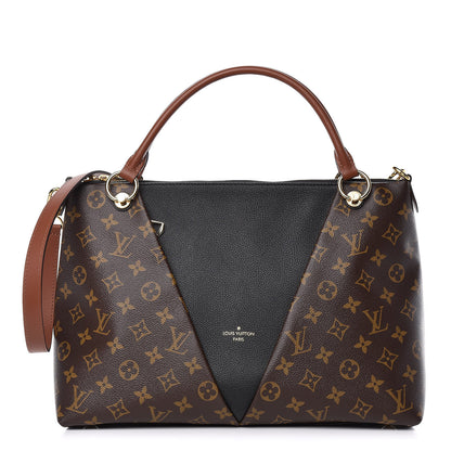 Louis Vuitton Monogram V Tote MM Black 1 of 12