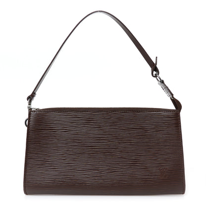 Louis Vuitton Epi Pochette Accessories 24 Moka 1 of 10