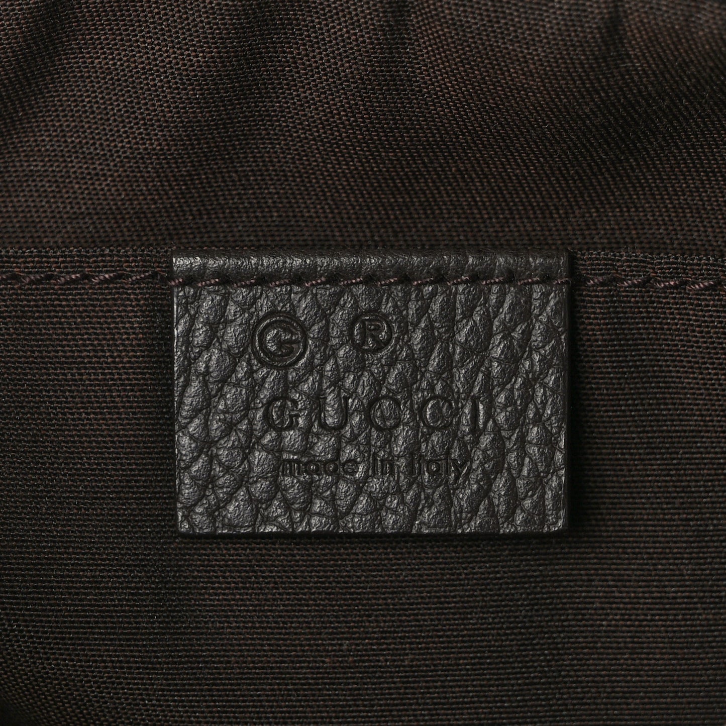 Monogram Belt Bag Beige Ebony Testa di Moro Marrone Scuro