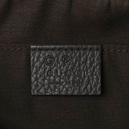 Gucci Monogram Belt Bag Beige Ebony Testa di Moro Marrone Scuro 6 of 10
