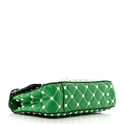 Valentino Garavani VALENTINO GARAVANI Nappa Small Free Rockstud Spike Shoulder Bag Peppermint 4 of 10