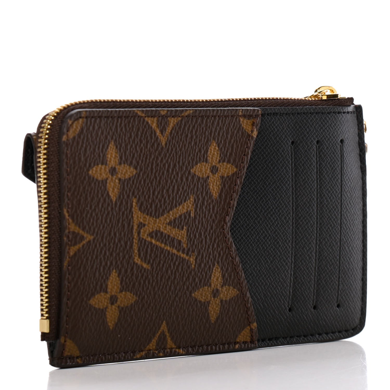 Louis Vuitton Monogram Recto Verso Card Holder Black 3 of 7