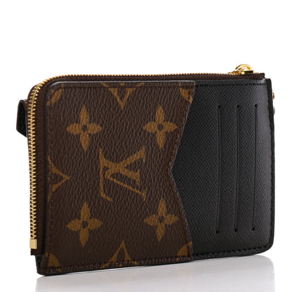 Louis Vuitton Monogram Recto Verso Card Holder Black 3 of 7