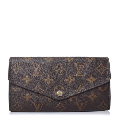 Louis Vuitton Monogram Sarah Wallet NM 1 of 7