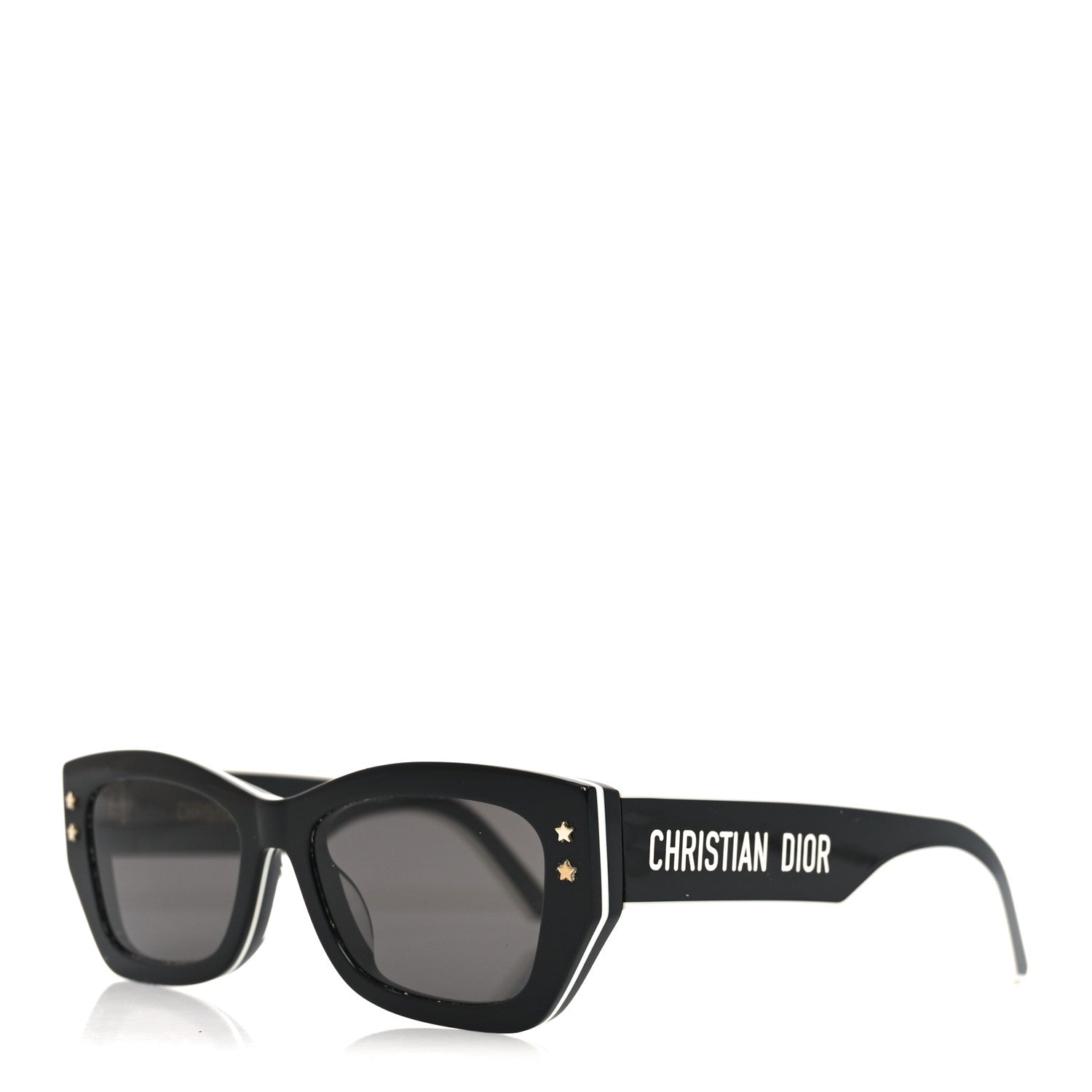 Christian Dior Diorpacific S2U Sunglasses Black White 1 of 8