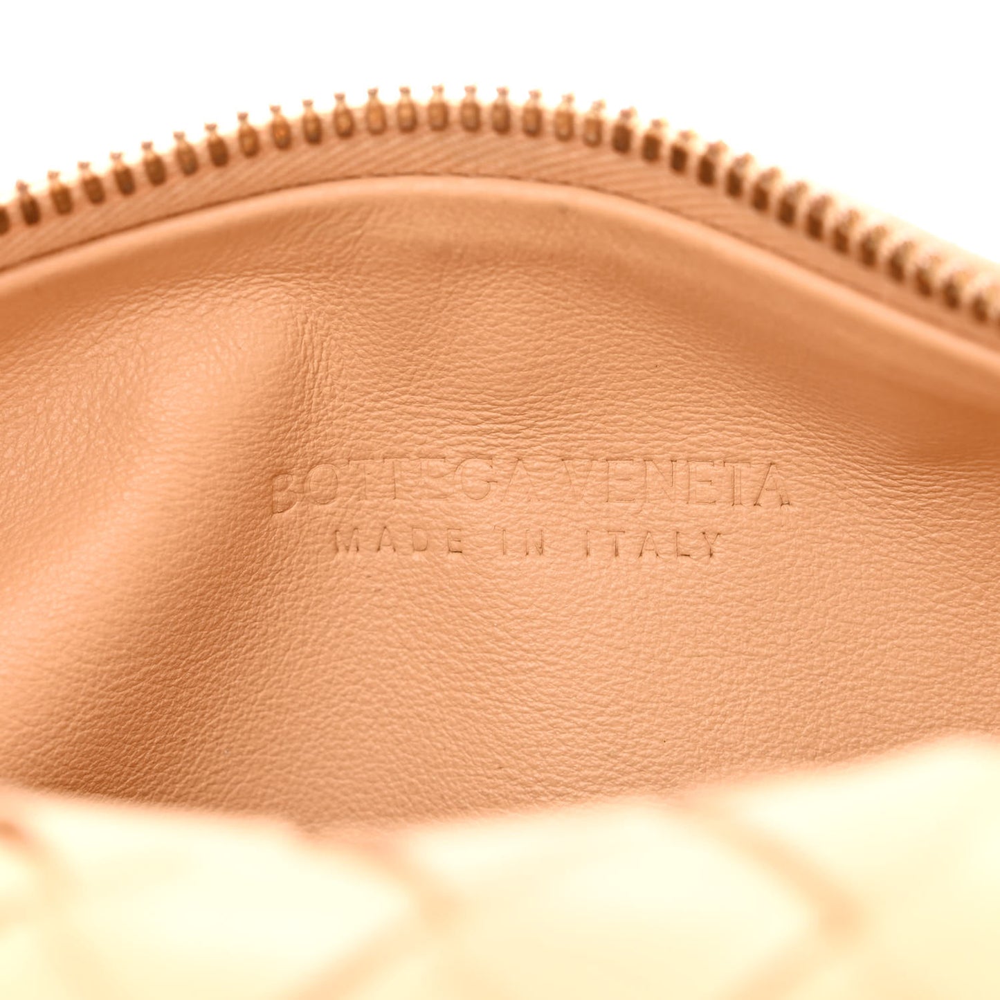 Nappa Intrecciato Mini Jodie Almond