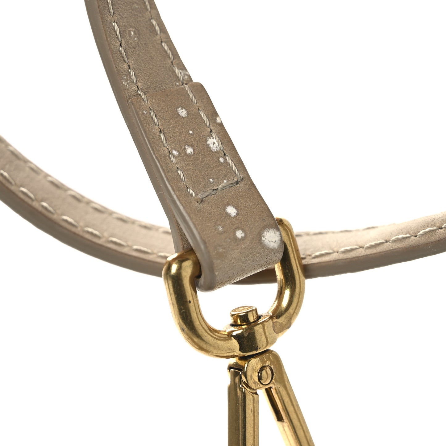 Calfskin Mini Le Chiquito Whipstitch  Beige