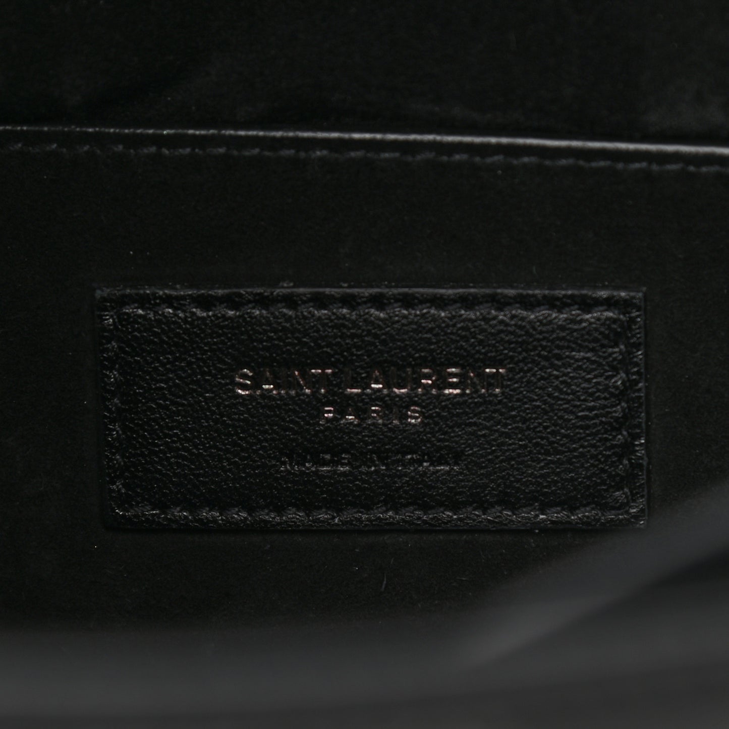 Calfskin Large Monogram Monochrome Sunset Black