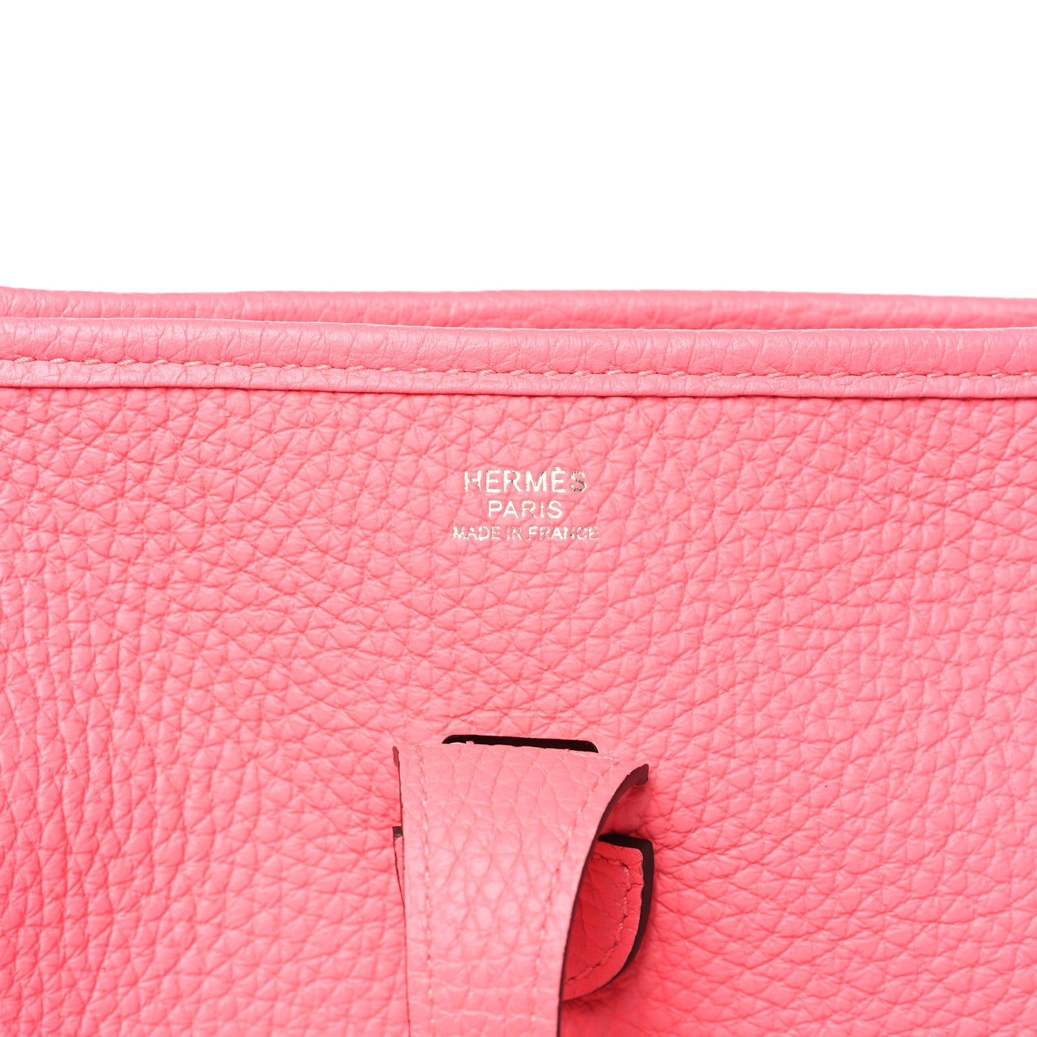 Hermes Taurillon Clemence Evelyne III PM Rose Azalee 6 of 12