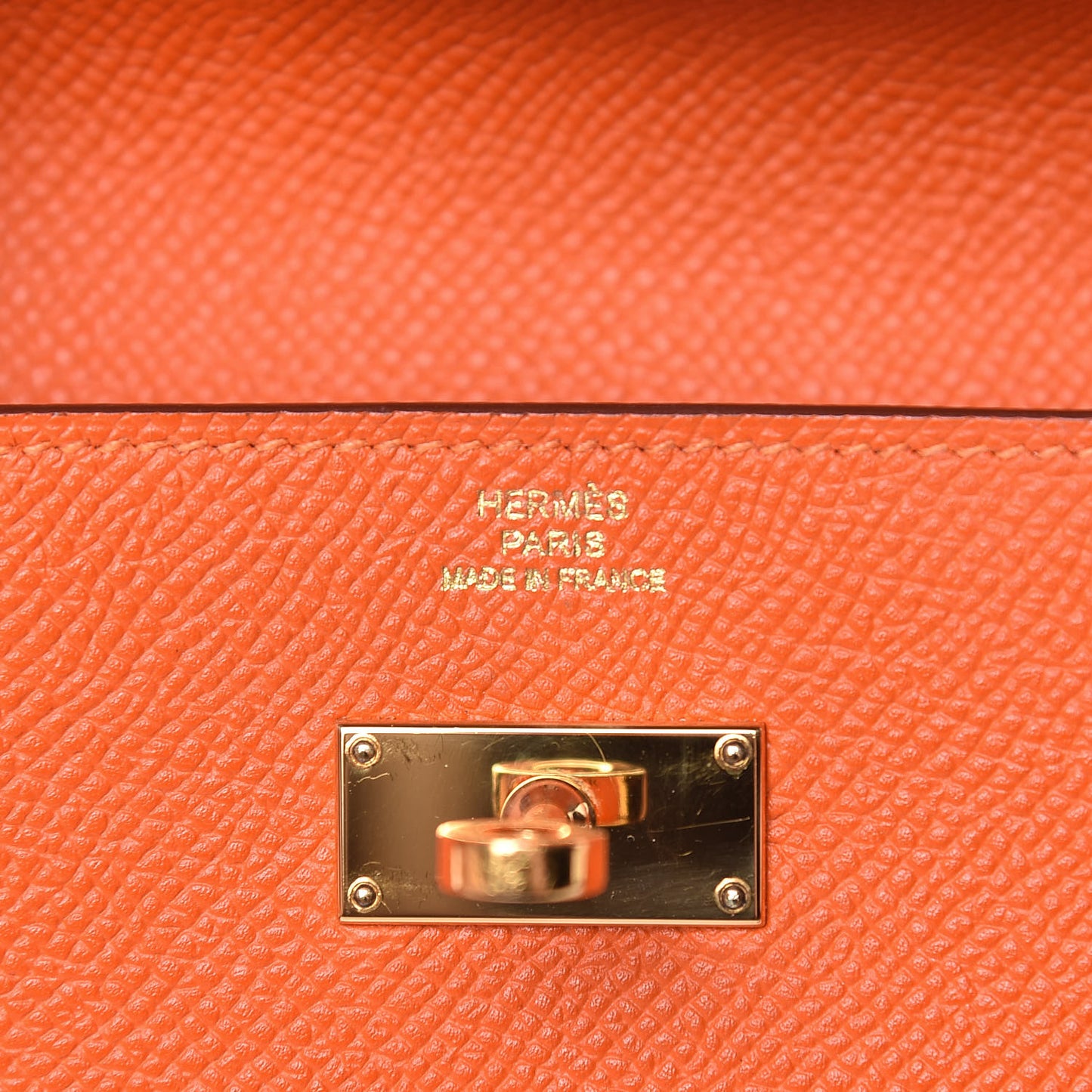 Epsom Kelly Longue Wallet Orange