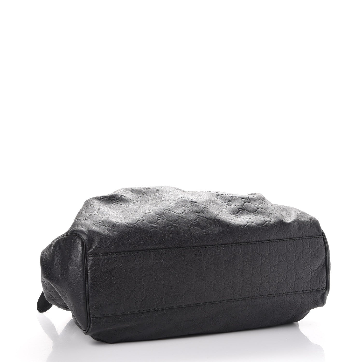 Gucci Guccissima Large Sukey Tote Black 4 of 13