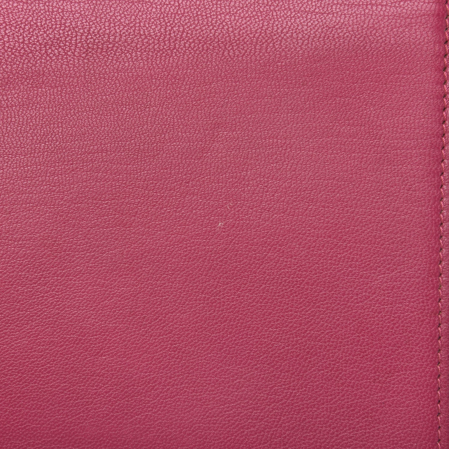Saint Laurent Goatskin Colorblock Belle De Jour Clutch Fuchsia 10 of 15