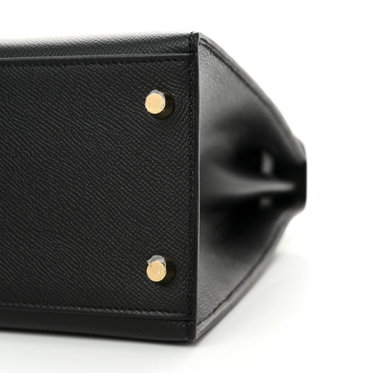 Hermes Epsom Kelly Sellier 32 Black 10 of 11