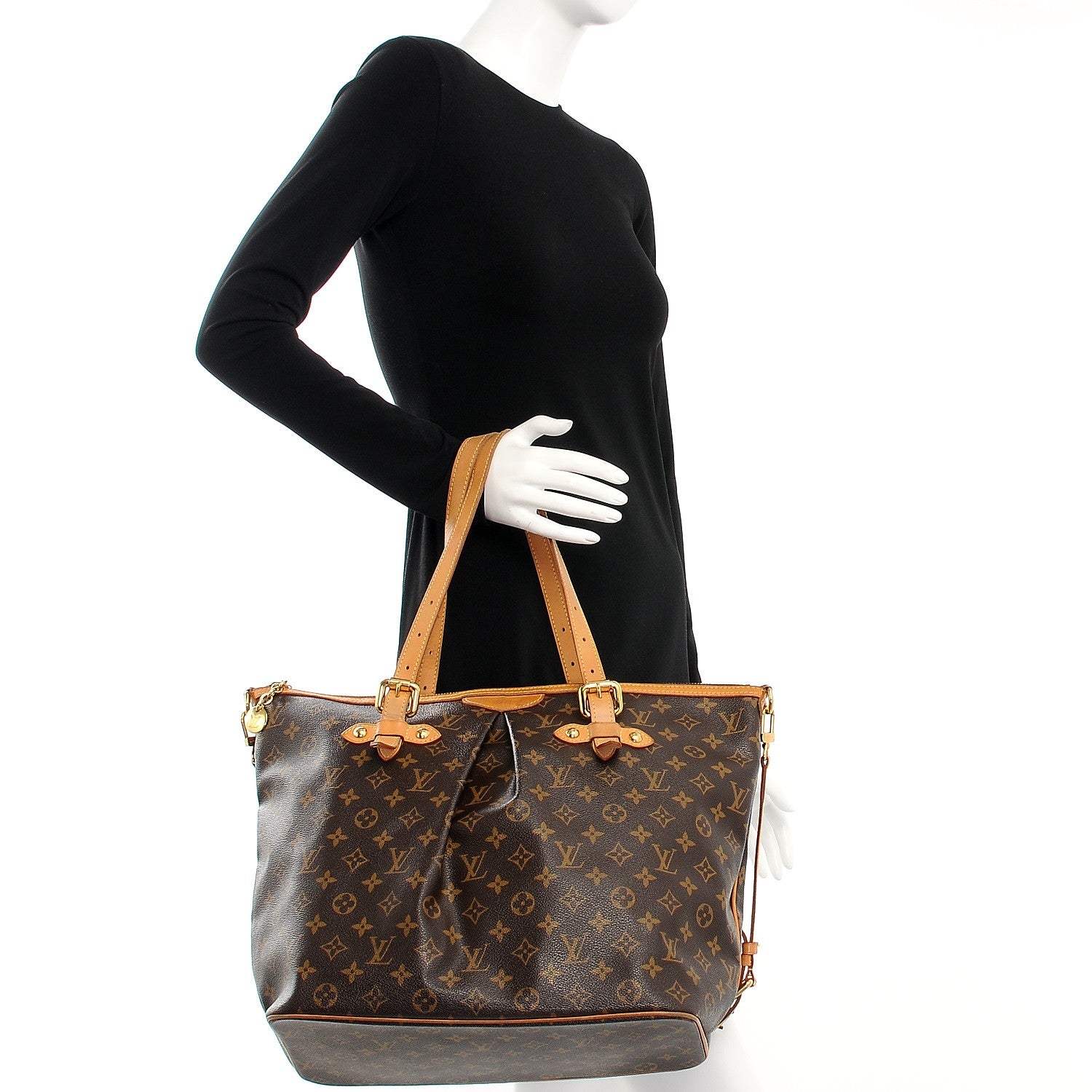 Louis Vuitton Monogram Palermo GM 2 of 18